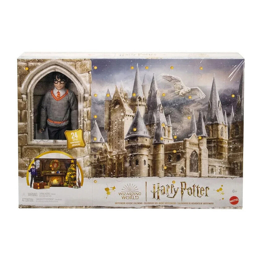Изображение товара Адвент-календарь Harry Potter Gryffindor 24 подарка 3D стена