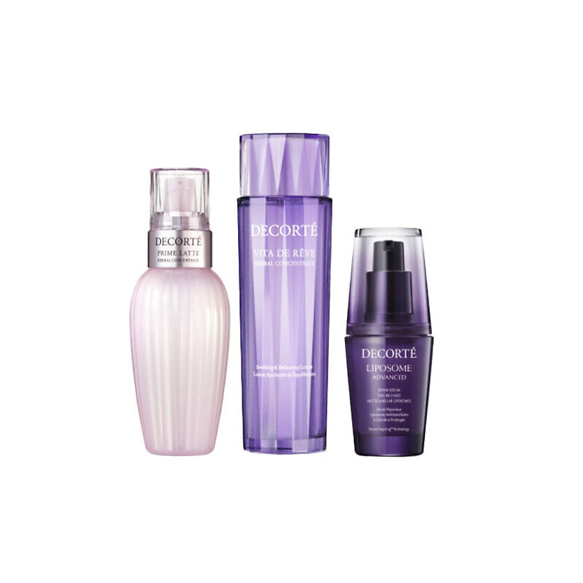 Изображение товара DECORTÉ Набор для ухода за кожей лица Perilla Water Skincare, 150мл+150мл +30мл