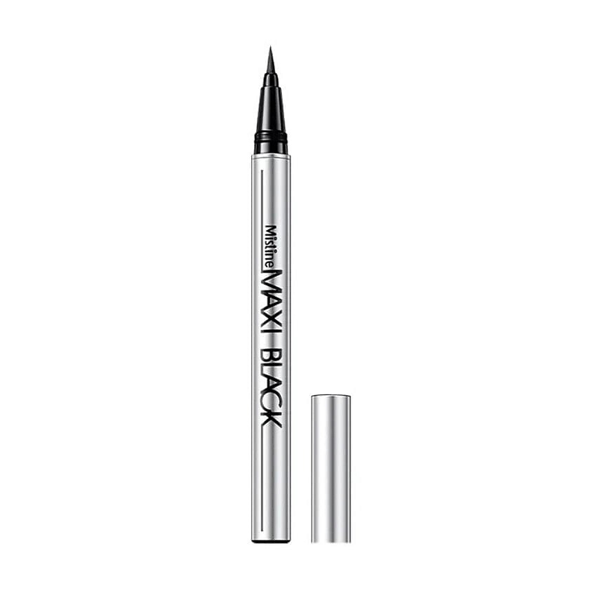 Изображение товара MISTINE Подводка-фломастер для глаз Maxi Black Eyeliner, Черный