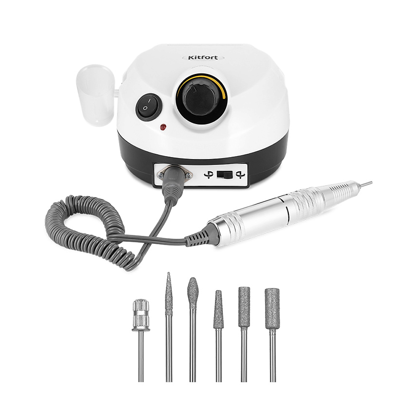 Изображение товара KITFORT Аппарат для маникюра и педикюра КТ-3146, Белый