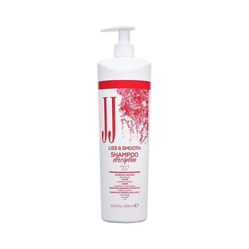 Изображение товара JJ Шампунь дисциплинирующий LISS & SMOOTH SHAMPOO, 1000 мл