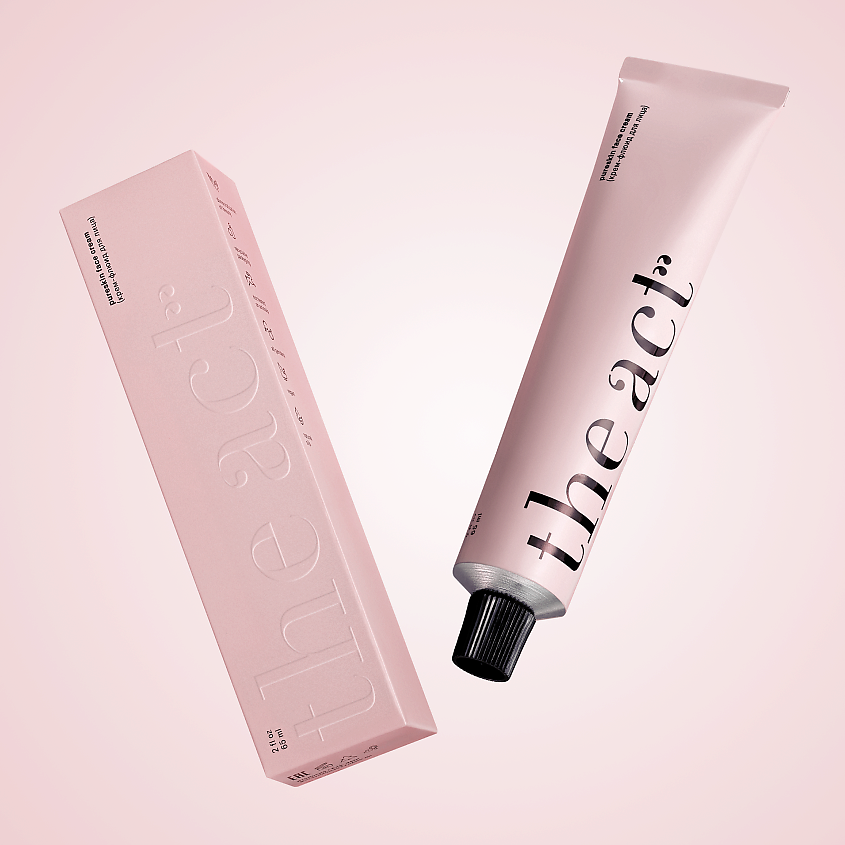 Изображение товара THE ACT Крем-флюид для лица для молодой кожи увлажняющий, 65мл