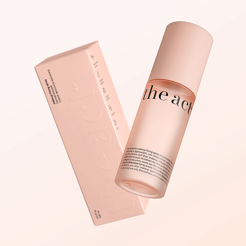 Изображение товара THE ACT Увлажняющий спрей-фиксатор макияжа, 2 в 1: уход и фиксация, 100 мл