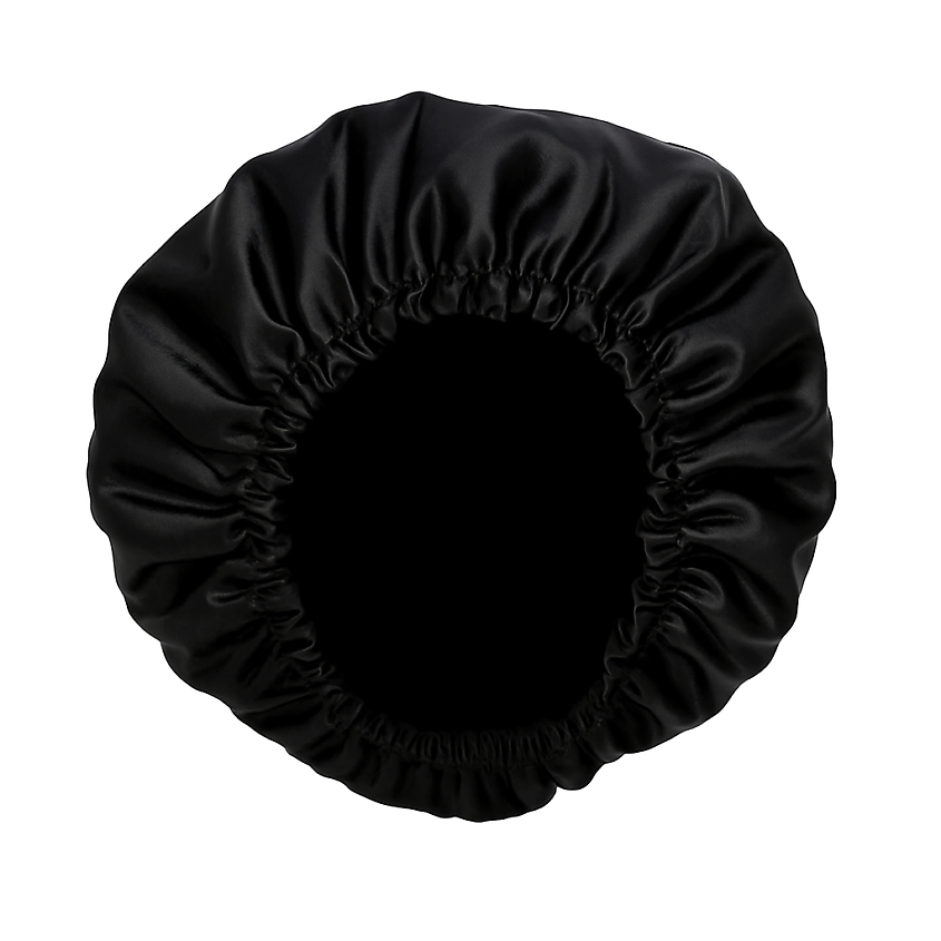 Изображение товара Шапочка для сна из атласа WELLNESS ULTRACARE для взрослых черная