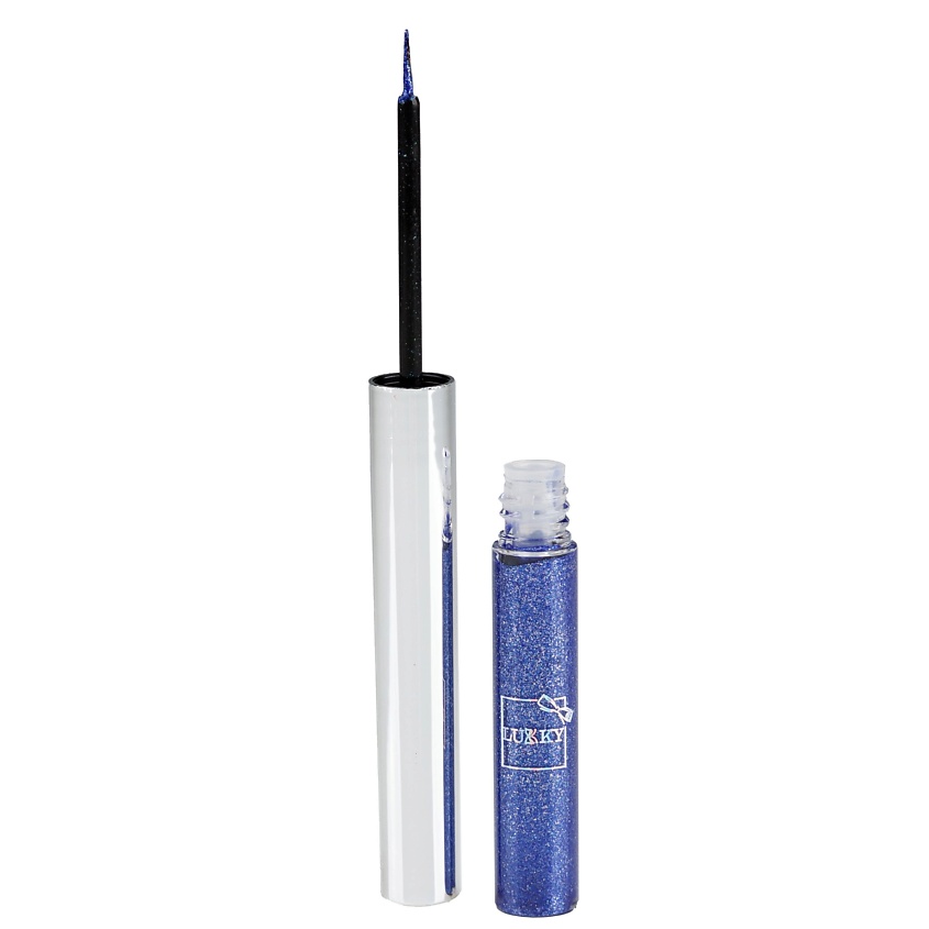 Изображение товара Детская подводка для глаз Lukky Metallica с ярким синим цветом