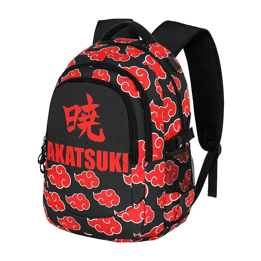 Изображение товара КАРАКТЕРМАНИЯ Рюкзак для бега Naruto Kanji Plus водоотталкивающий унисекс черный