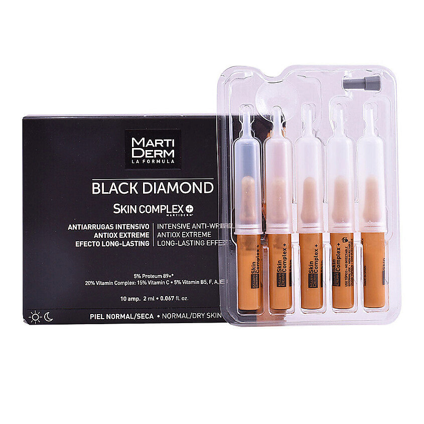 Изображение товара MARTIDERM Антивозрастные ампулы Black Diamond Skin Complex, 10 шт.