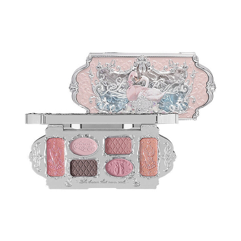 Изображение товара FLOWER KNOWS Палетка Swan Ballet Six-Color Makeup Palette, 03 Pink Swan