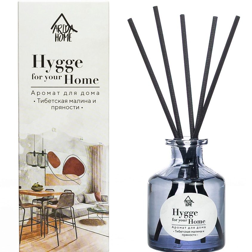 Изображение товара ARIDA HOME Аромат для дома Hygge Home Тибетская малина и пряности, 50 мл