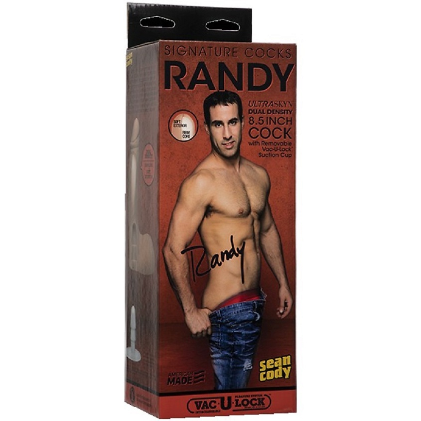 Изображение товара Фаллоимитатор RANDY Signature Cocks из ULTRASKYN с присоской, 21,6 см