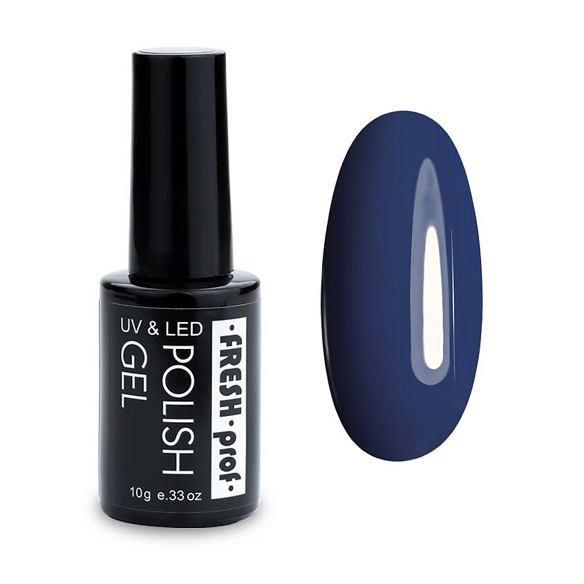Изображение товара Гель лак для ногтей FRESH PROF Pantone №19 Темно-синий 11 free сертифицированный 