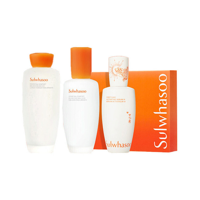 Изображение товара SULWHASOO Набор для ухода за кожей Essential Comfort Set, 150 мл + 120 мл + 125 мл