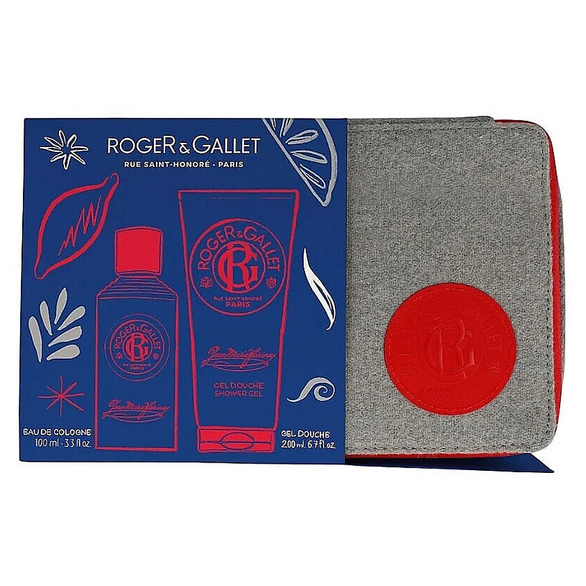 Изображение товара Набор парфюмерии Roger & Gallet Jean Marie Farina 100мл+200мл гель для душа