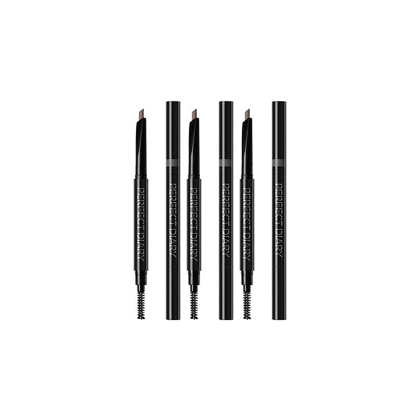 Изображение товара PERFECT DIARY Набор карандашей для бровей Dual-ended Hexagonal Chiseled Eyebrow Pencil, 03 Light Brown * 3 шт