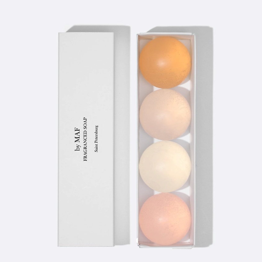 Изображение товара BY MAF Набор круглого мыла МИКС в подарочной упаковке, 1 шт.