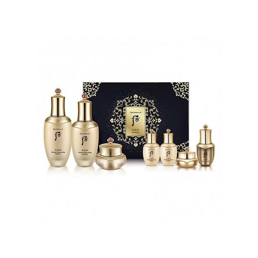 Изображение товара THE HISTORY OF WHOO Антивозрастной набор Cheonyuldan Ultimate Regenerative Special Set, 7 шт.