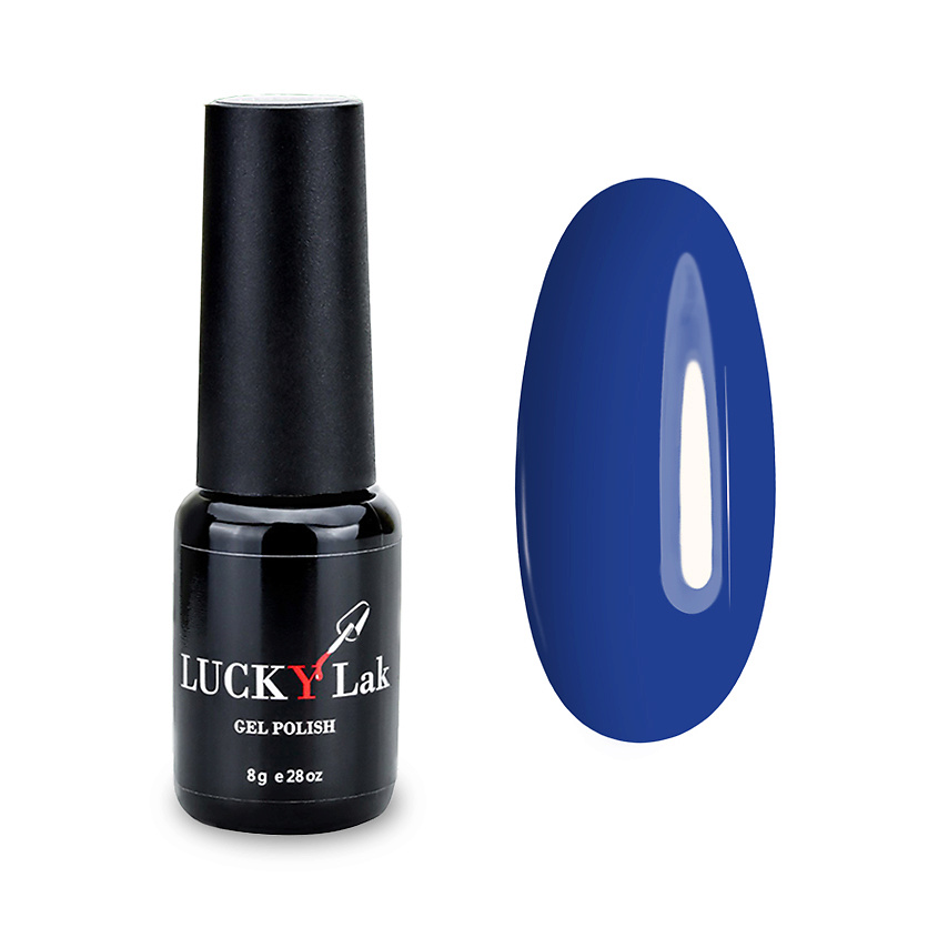 Изображение товара LUCKYLAK Гель-лак Kapsula, №22 Витражный синий
