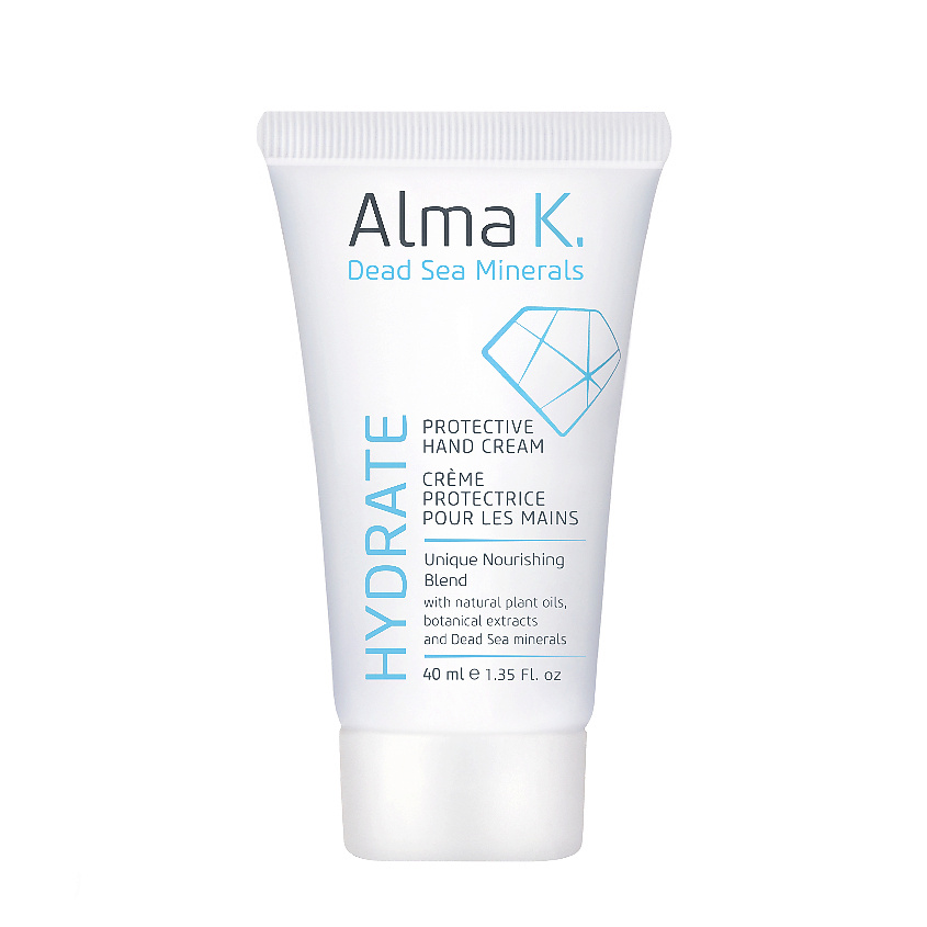 Изображение товара ALMA K Крем для рук защитный Protective Hand Cream Dead Sea minerals, 40 мл
