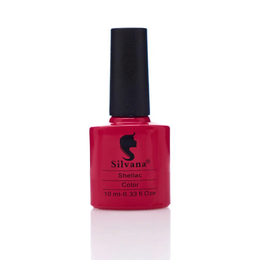 Изображение товара SILVANA Гель-лак для ногтей Shellac, Глубокий карминовый, 10 цвет