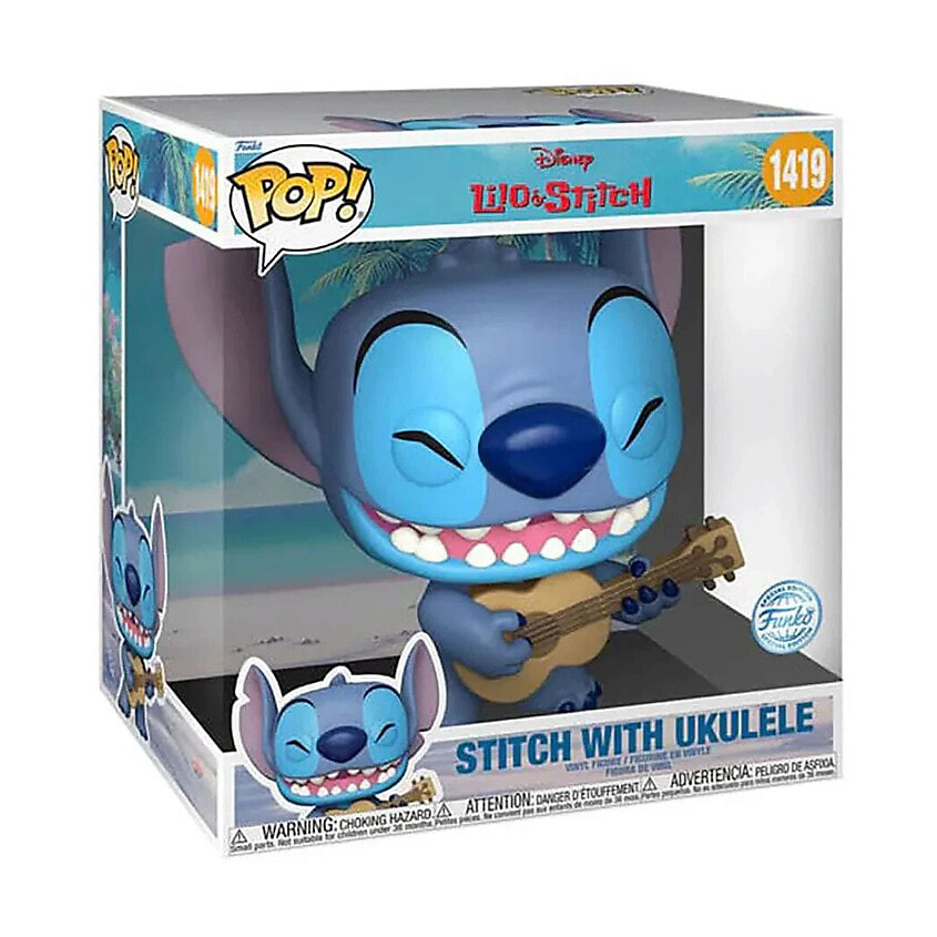 Изображение товара FUNKO Фигурка Disney Stitch Ukelele Exclusive figure 25 cm, Мультиколор