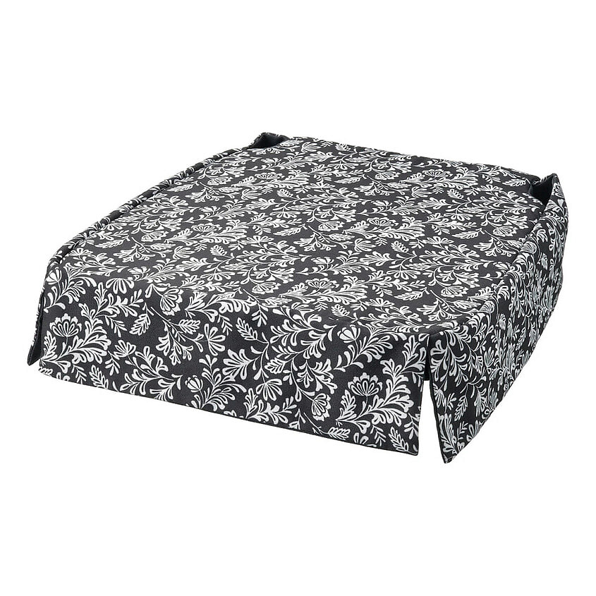 Изображение товара IKEA Подушка для стула DVÄRGDUNÖRT 42/35x42x4 см, Серый