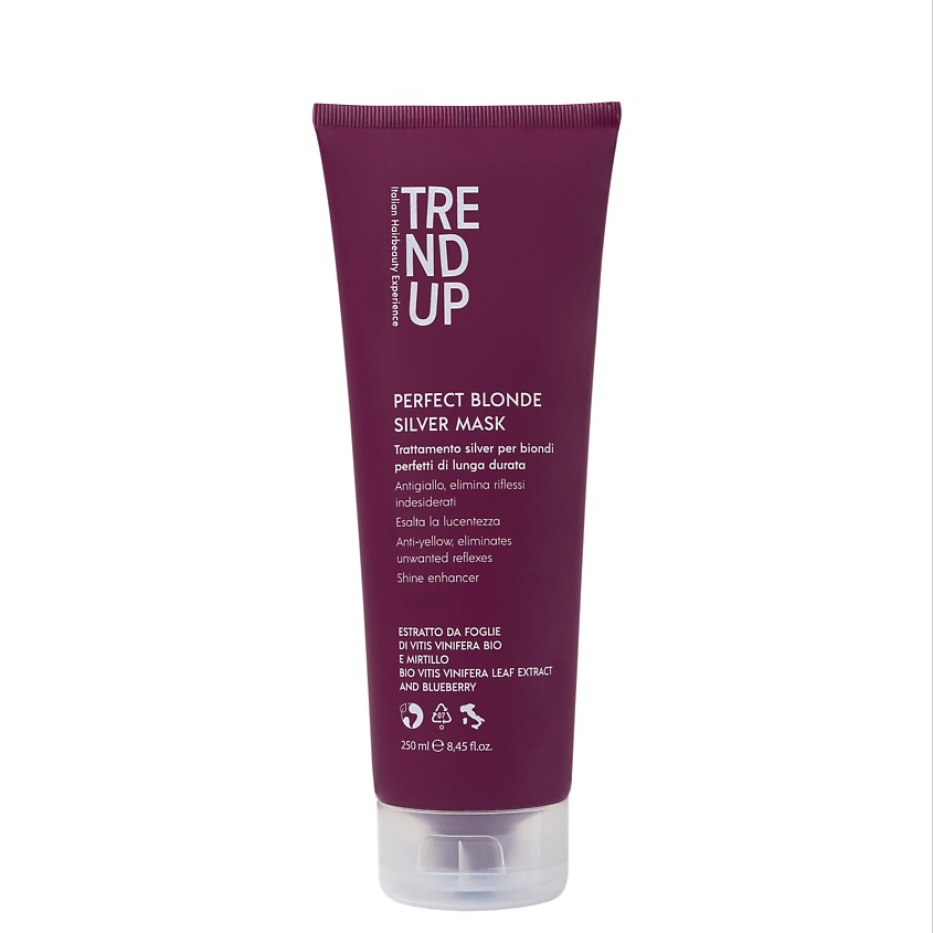 Изображение товара TREND UP Профессиональная серебристая маска с высокой нейтрализацией желтизны, 1 шт.