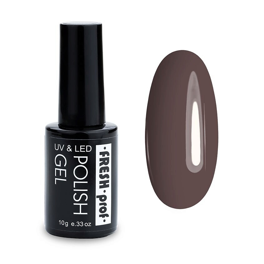 Изображение товара Гель-лак для ногтей Kapsula №34 Коричневый FRESH PROF 11Free долговечное покрытие