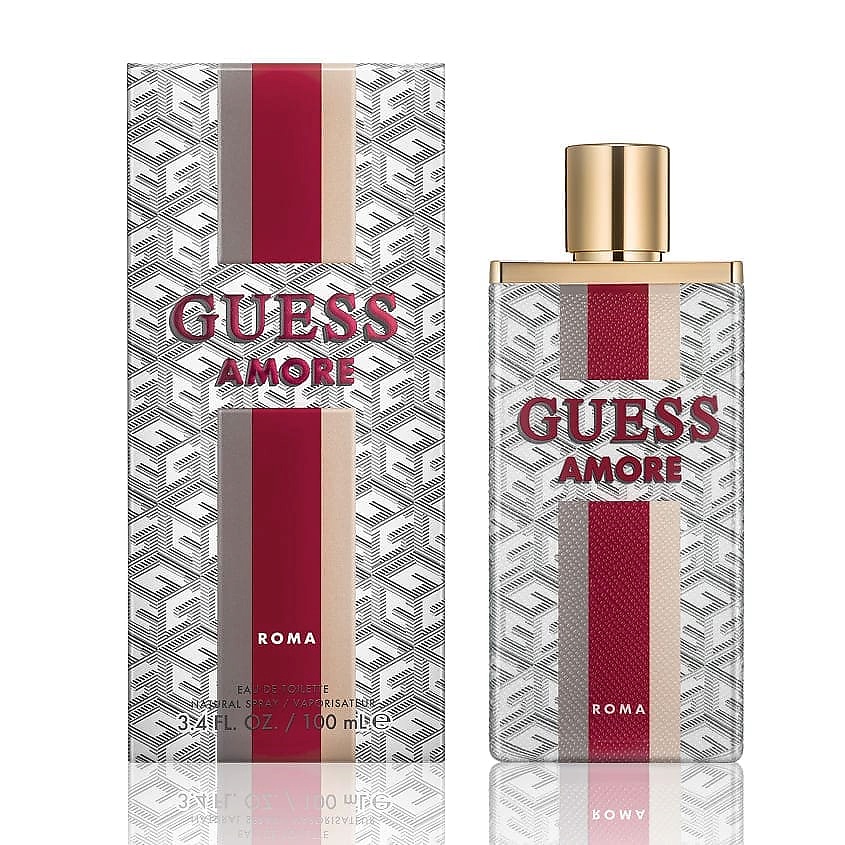 Изображение товара GUESS Amore Roma мужская туалетная вода 100 мл свежий цветочный древесный аромат