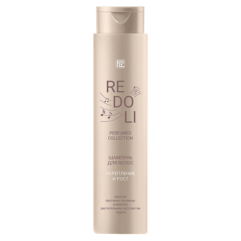 Изображение товара FAMILY COSMETICS Парфюмированный шампунь для волос "Укрепление и рост" серии REDOLI, 400 мл