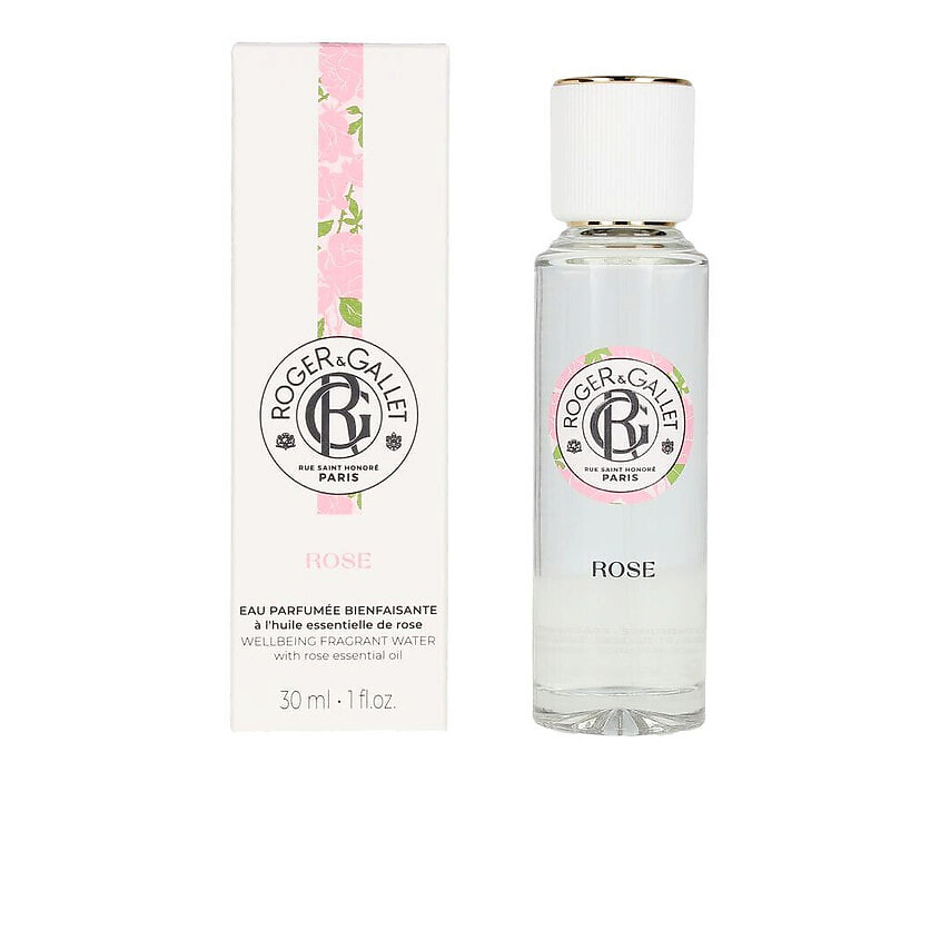 Изображение товара ROSE Душистая вода Roger & Gallet 30 мл аромат розы для женщин свежий цветочный