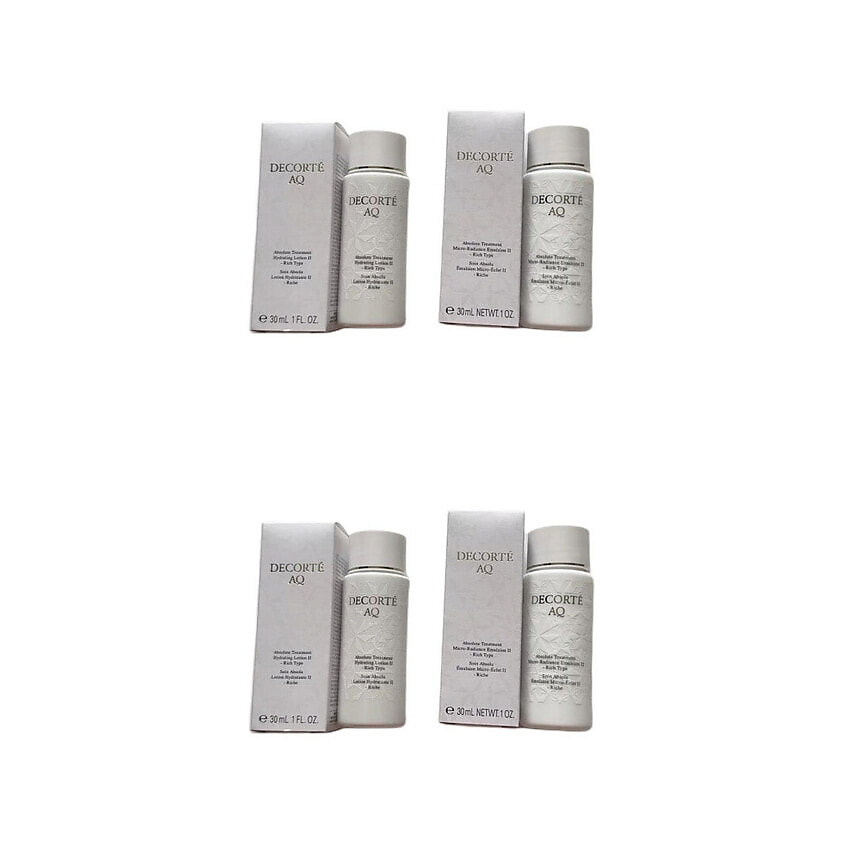 Изображение товара DECORTÉ Набор средств для лица AQ Absolute Treatment, 30мл *2 + 30мл *2