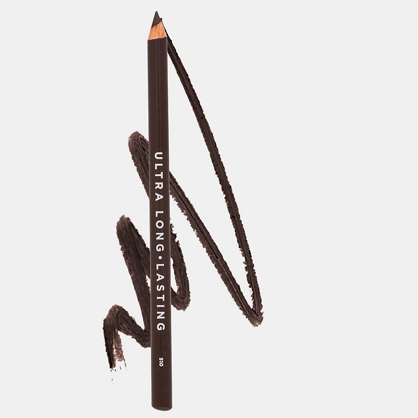 Изображение товара PARISA COSMETICS Lips карандаш для глаз, № 510 Темно-коричневый 1,5 г