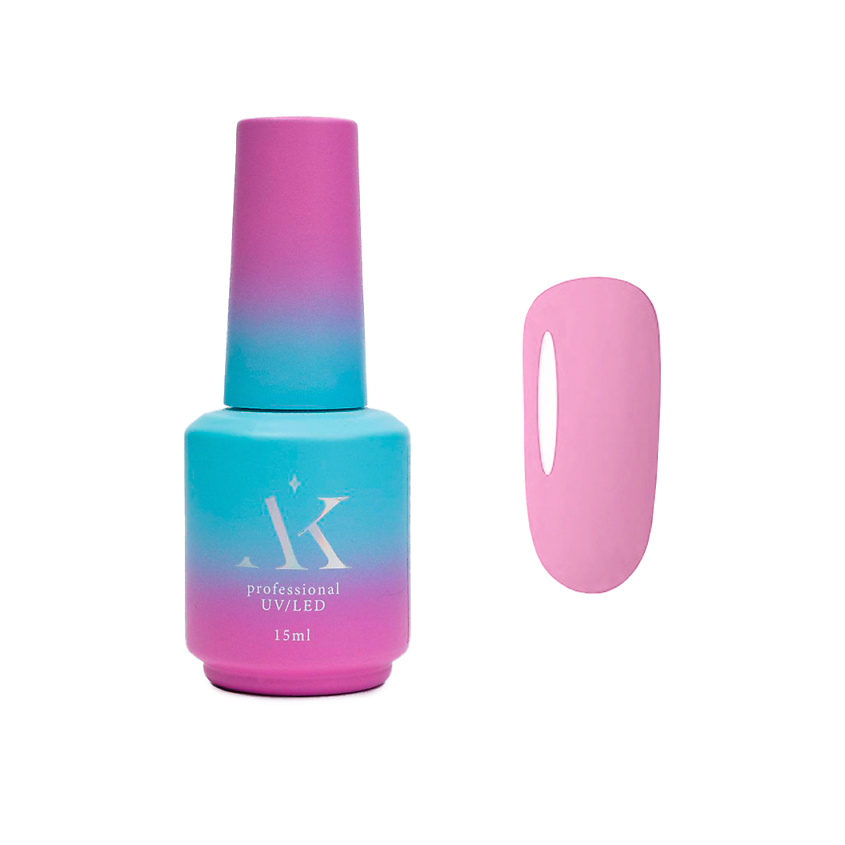 Изображение товара KRISTALEX LIFE Жидкий полигель насыщенно розовый для моделирования и укрепления ногтей