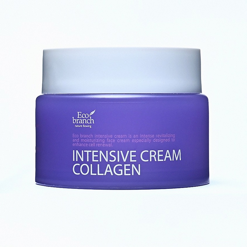 Изображение товара ECOBRANCH Интенсивный увлажняющий крем с коллагеном, 100 мл