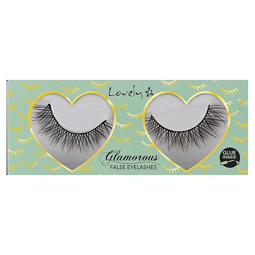 Изображение товара LOVELY Накладные ресницы Glamorous False Eyelashes, Черный