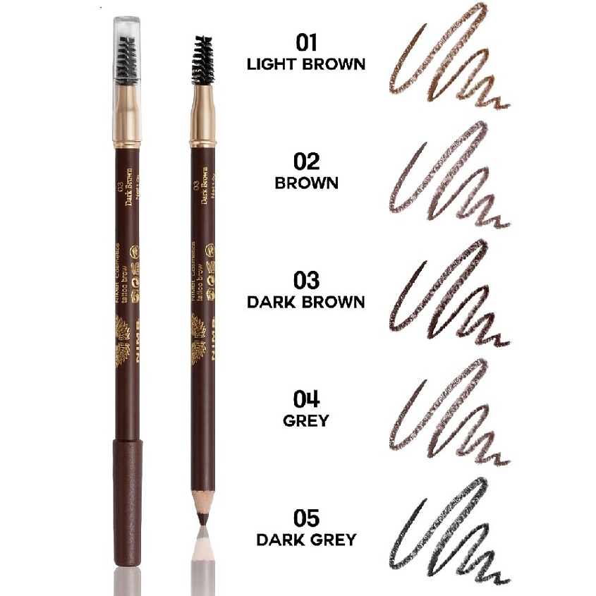 Изображение товара NIMBT Карандаш для Бровей tattoo brow, 003 Dark Brown