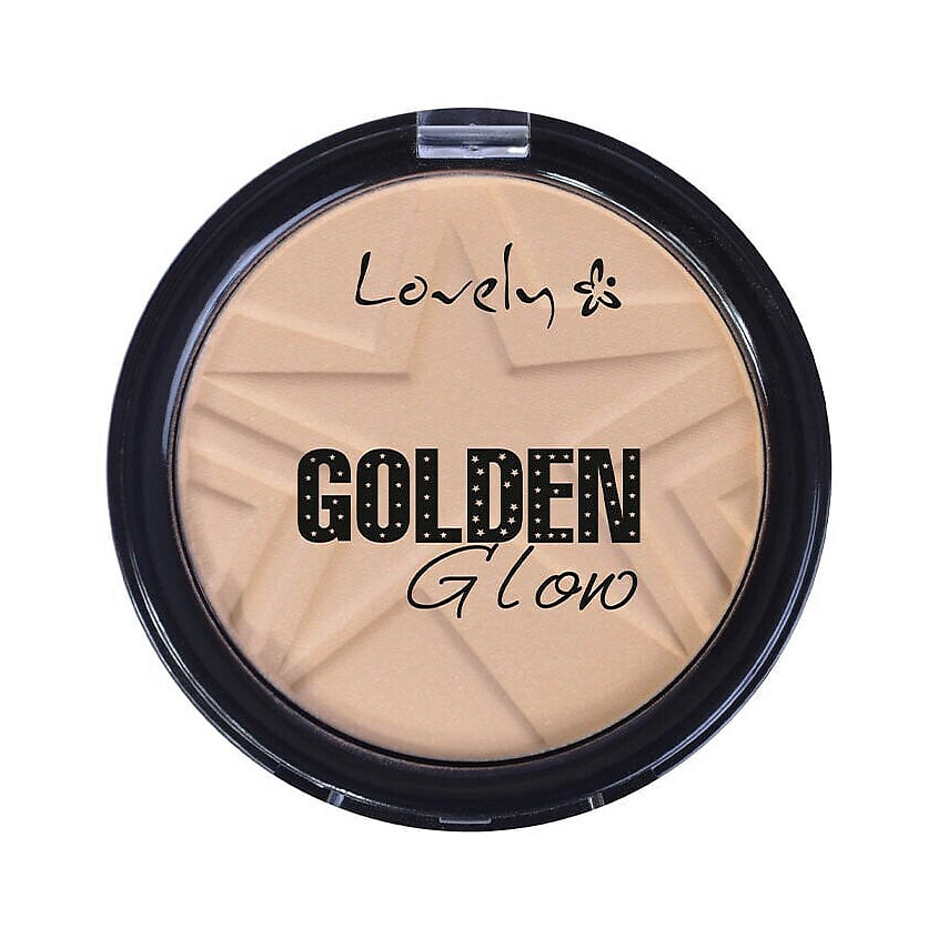 Изображение товара LOVELY Пудра для лица Golden Glow, №01
