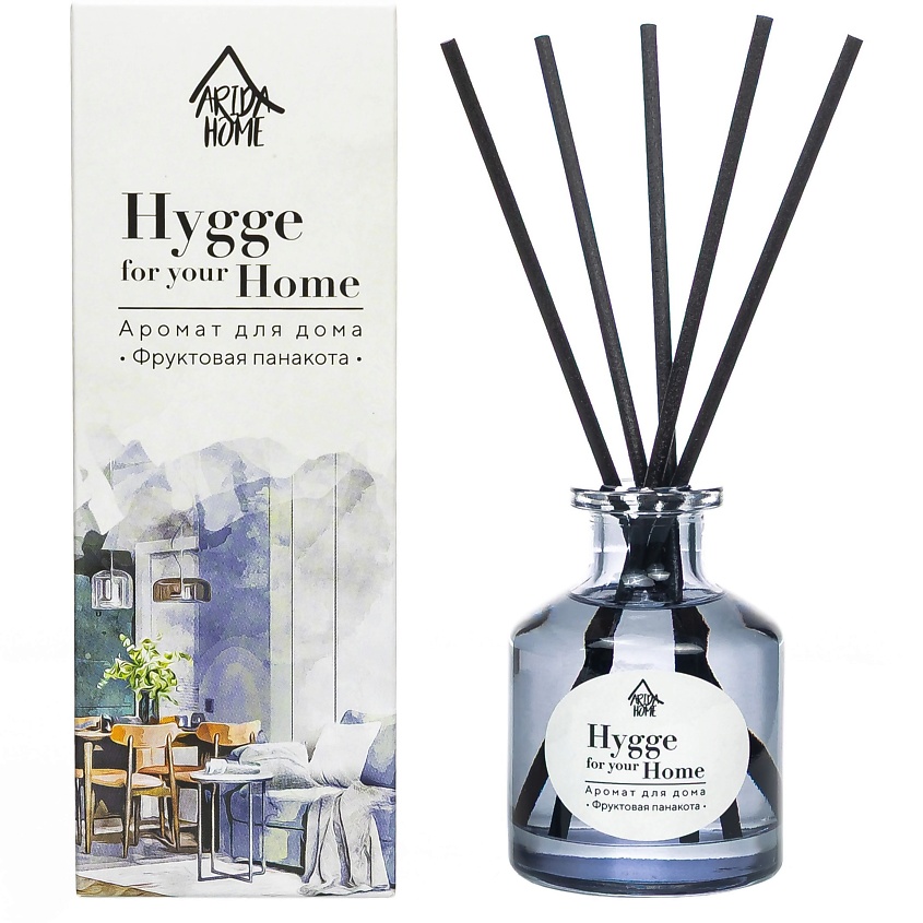 Изображение товара ARIDA HOME Аромат для дома Hygge Home Фруктовая панакота, 50 мл