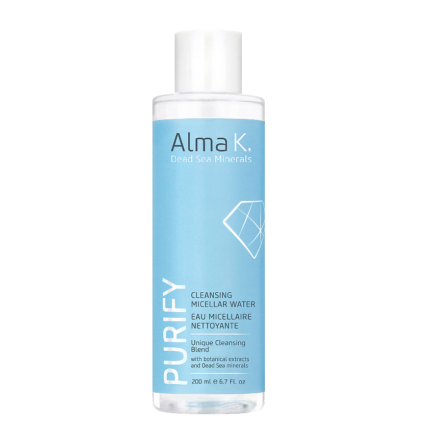 Изображение товара Мицеллярная вода ALMA K Cleansing Micellar Water для лица и глаз 200 мл