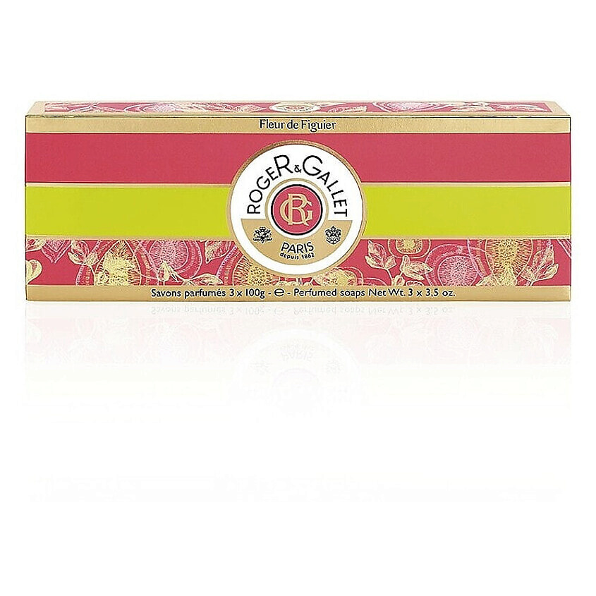 Изображение товара Набор парфюмерного мыла Fleur de Figuier 3х100 г от Roger & Gallet
