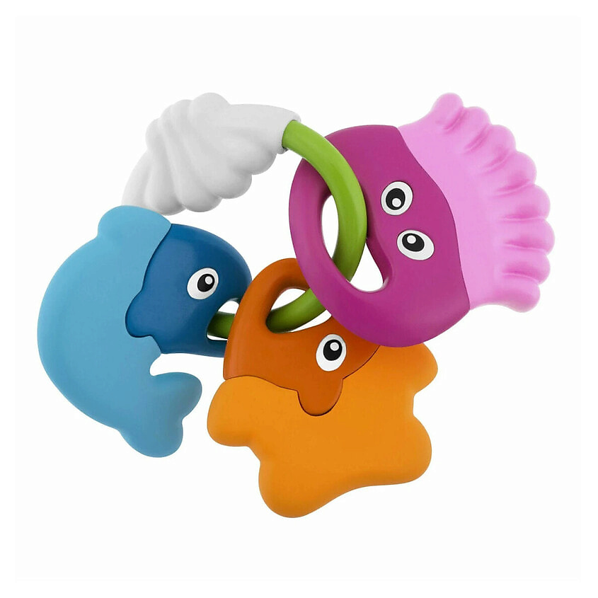 Изображение товара CHICCO Игрушка-погремушка Gums Rubbing Fishes, Мультиколор