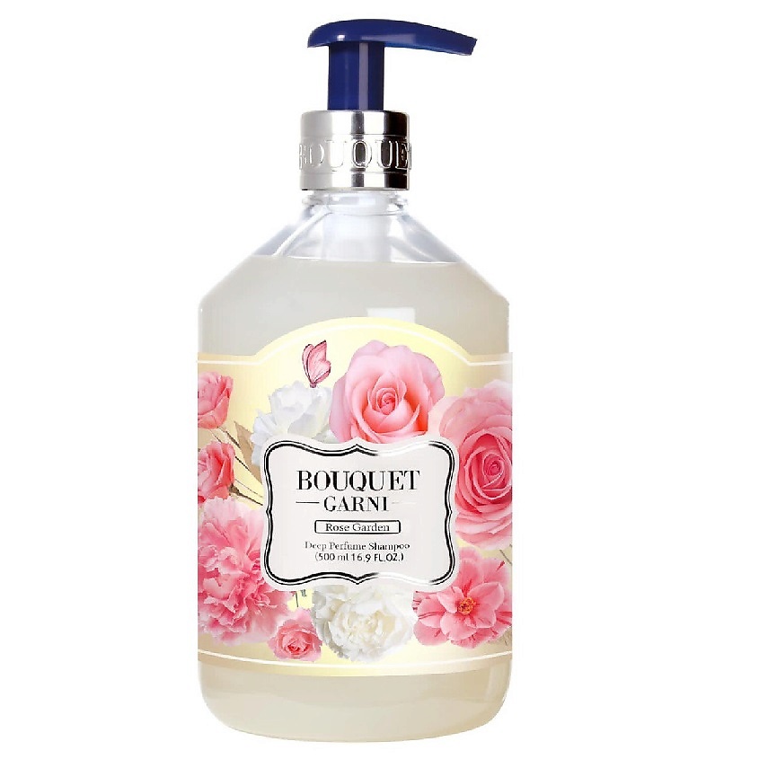 Изображение товара BOUQUET GARNI Шампунь для волос с ароматом розовый сад, 500 мл
