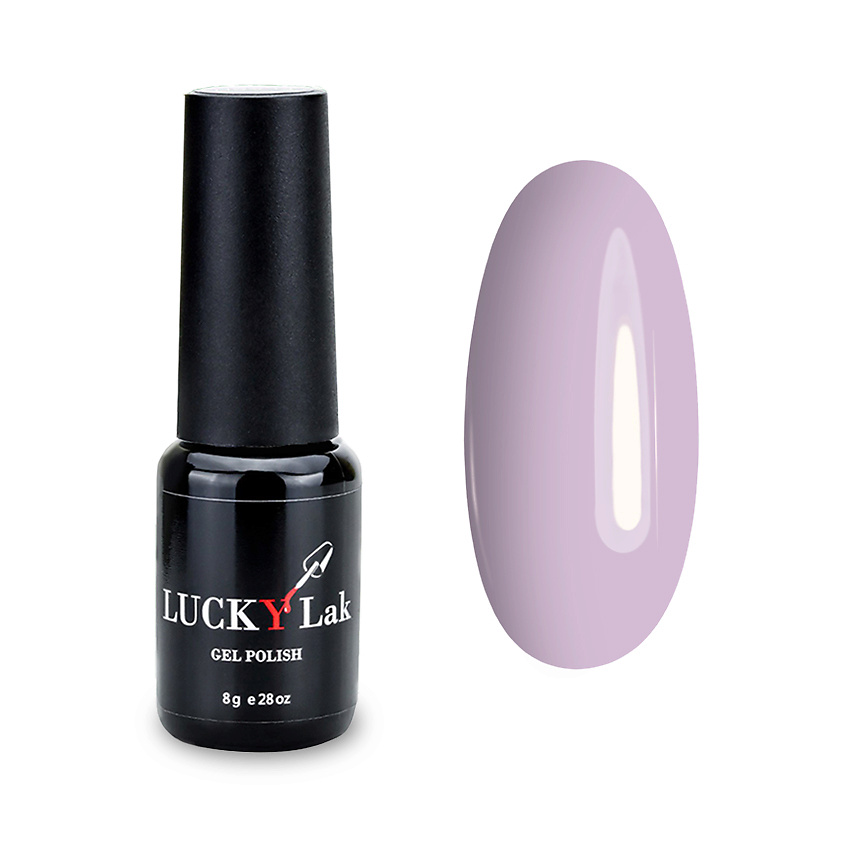 Изображение товара Гель лак LuckyLak Firstloue №122 серо-сиреневый - стойкое покрытие для ногтей Изображение товара Гель лак LuckyLak Firstloue №122 серо-сиреневый - стойкое покрытие для ногтей
