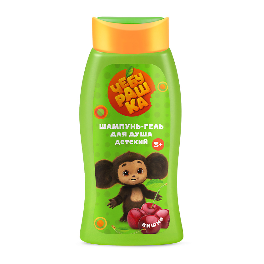 Изображение товара "ЧЕБУРАШКА" Шампунь-гель для душа Вишня, 250