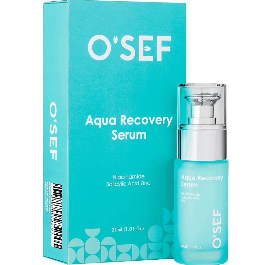 Изображение товара O'SEF Сыворотка для лица против воспалений и жирного блеска, 30