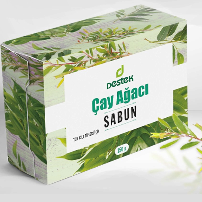 Изображение товара DESTEK Мыло с маслом чайного дерева для лица, тела, волос, 150 г