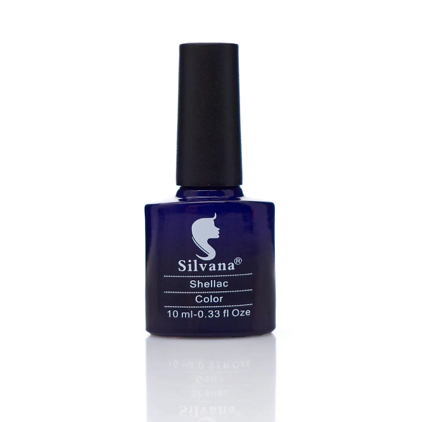 Изображение товара Silvana Гель-лак Shellac Глубокий синий 10 мл долговечное покрытие