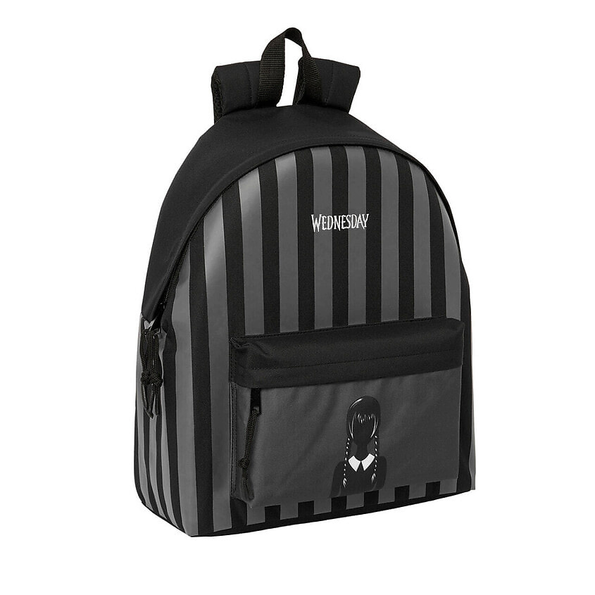 Изображение товара WEDNESDAY Школьный рюкзак Wednesday 33x42x15 см, цвет: Черный, размер: 33x42x15 см