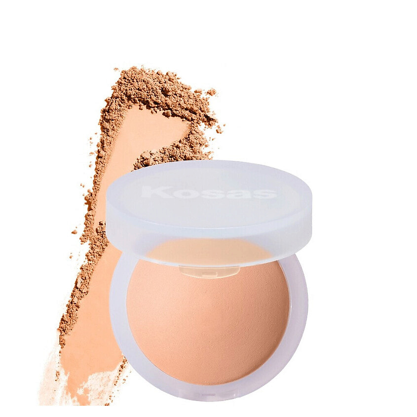 Изображение товара Осветляющая пудра Kosas Cloud Set Brightening Powder Peachy компактная для лица