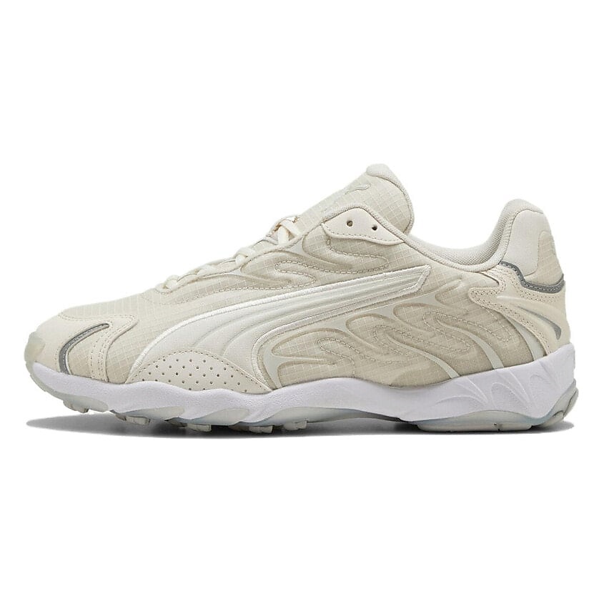 Изображение товара PUMA Кроссовки Inhale Anti-Slip Wear-Resistant Low-Top Running Shoes Unisex Gray White, 46.0